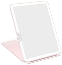 WEILY Kosmetikspiegel mit LED Beleuchtung für Reisen (Schwarz)  
WEILY 2000 mAh USB Aufladbarer Kosmetikspiegel mit Farb