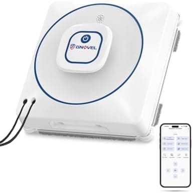 Fensterreiniger Robobot 8000Pa Saugkraft 15-fach Anti-Absturz System 4 Reinigungsmodi Auto-SprühtechnikIdeal für Fenster