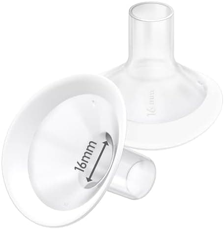 2 Stück weiche Brusthauben für Medela Milchpumpe - PersonalFit, Freestyle, Maxflow, Freestyle Flex Swing Maxi Connector