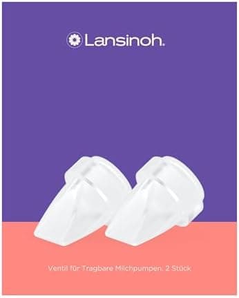 Lansinoh Ventil - Ersatzteil für Lansinoh Tragbare Milchpumpen - BPA- und BPS-frei - 2 Stück  
Lansinoh Ventil - Ersatzt
