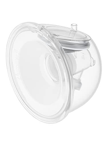 Momcozy Hands-Free Milchpumpe S12 Pro, elektrisch tragbar, 3 Modi, 24 mm, Weiß