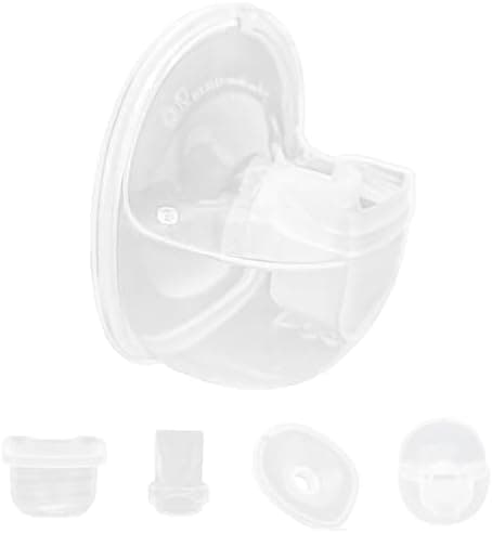 Mommed Missaa S18/S21 Komplets Set Milchsammelbecher, Ersatzpumpenteile, für Mamas, zur Nachtsicherheit und Bequemlichke