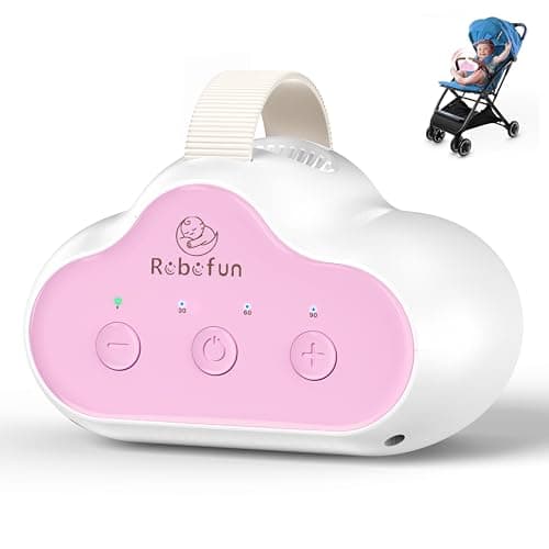 Robofun Kinderwagenschaukler, Einschlafhilfe für Baby, USB-C Wiederaufladbar