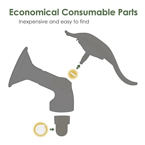 Ersatzteile Medela Harmony Handmilchpumpe - 4 Dichtungsringe und 2 Membranen von Maymom für Mamas
| Medela Harmony Hand