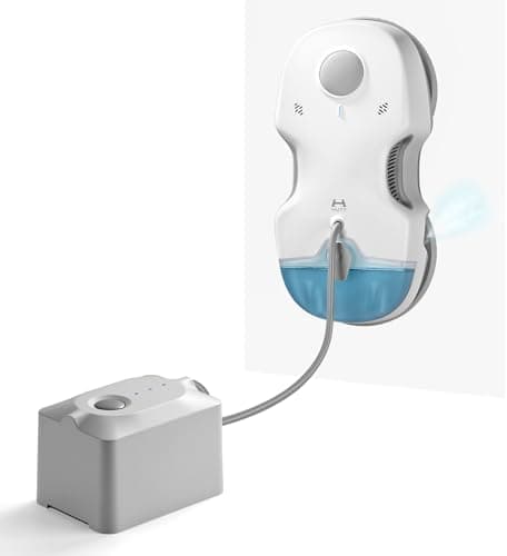 Hutt S7 Fensterputzroboter - 5500 Pa Saugkraft, 3D Schwebepad, 80 ml Tank, 8× Reinigungslappen