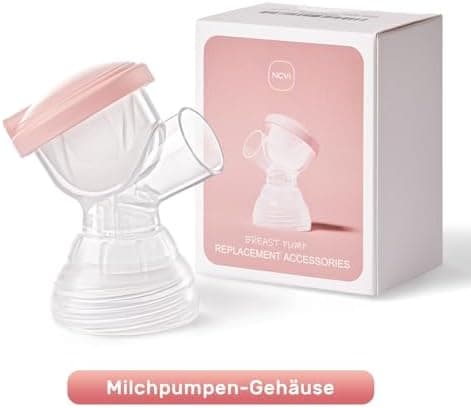 NCVI Ersatzanschluss kompatibel mit 8782 für Milchpumpen - BPA-frei, inkl. Deckel, Membran & Pumpenkörper (1 Stück)