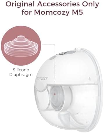 Momcozy Brusthauben Milchpumpe, 2 Stück, perfekt für Mama mit M5-Zubehör