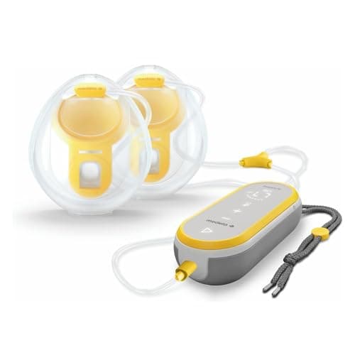 Medela Freestyle Hands-free Elektrische Doppel-Milchpumpe - Verbindbar mit der Medela Family App - Tragbares und diskret