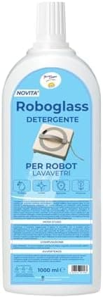 Roboglass - 1L Reinigungslösung für Fensterputzroboter, mit hygienischen Mitteln, Parfüm und 250 ml kostenloses Produkt