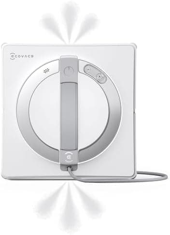 EcoVacs WinBot W2 Pro Fensterputzroboter Weiß +6-in-1 Multifunktionsstation +Aufladen im Betrieb +3-Düsen-Sprüheskopf +W