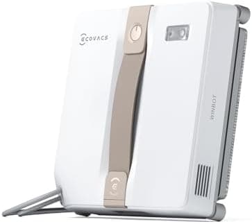 EcoVacs Winbot Mini Fensterputzroboter, intelligente Pfadplanung, 4 Reinigungsmodi, grau   
EcoVacs Winbot Mini Fensterp