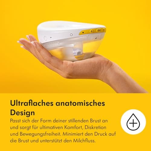 Medela Magic InBra Tragbare Doppel-Milchpumpe - Ultraleicht (200g) und leise - mit FluidFeel-Technologie