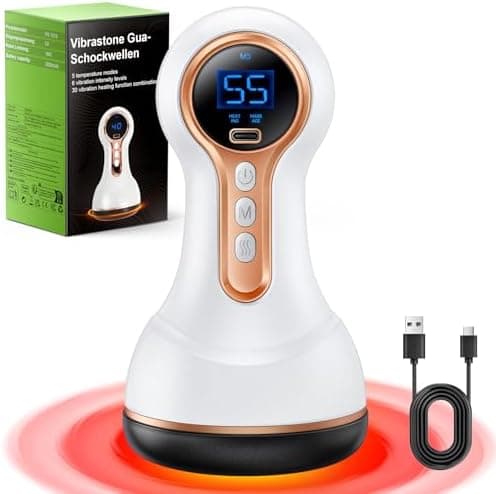 Robofun 5.0 Neuropathie Massagegerät, Schmerzlinderung und Entspannung, ideal für Füße, Hände und Rücken, Gua-Schockwell