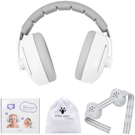 Baby-Gehörschutz 6-12 Monate -Noise Cancellation Kopfhörer für Babies während des Fluges - Ruhe und Konzentration gewähr