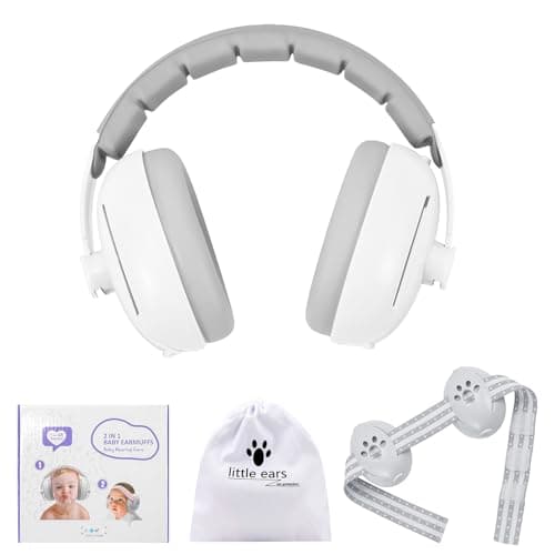 Baby-Gehörschutz 6-12 Monate -Noise Cancellation Kopfhörer für Babies während des Fluges - Ruhe und Konzentration gewähr