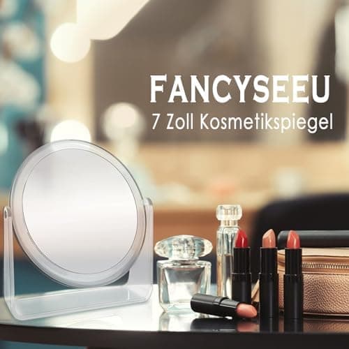 Kosmetikspiegel High Definition mit 1X/15X Vergrößerung für Schminken und Gesichtspflege