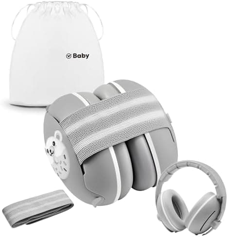Robofun Gehörschutz Baby Kopfhörer 2-in-1 Lärmsgestaltung
| Robofun Verstellbarer Baby Kopfhörer Mit Lärmschutz
| Robof