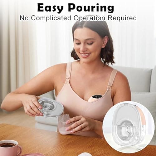 Milchpumpe Elektrisch 4 Modi 12 Stufen inkl. Tragegurt(abpumpen muttermilch)