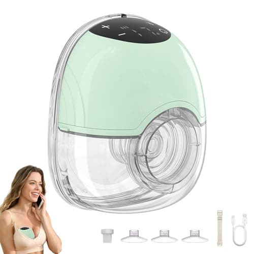 Schmerzlose 2-Stück Elektrische Milchpumpe mit 12 Stufen Handsfreepumpe und 17/19/21MM Flanschen für Mamas während der S