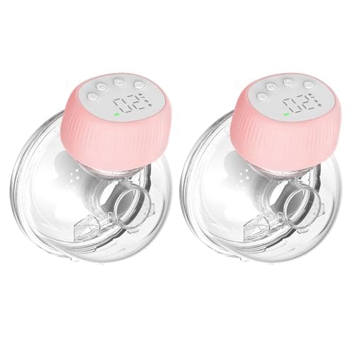 Schmerzfreie Elektrische Milchpumpe Handsfree 4 Modi 12 Stufen LED-Anzeige (2 Pack)  
Geringer Geräuschpegel Elektrische