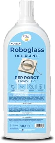Roboglass - 1L Reinigungslösung für Fensterputzroboter, mit hygienischen Mitteln, Parfüm und 250 ml kostenloses Produkt