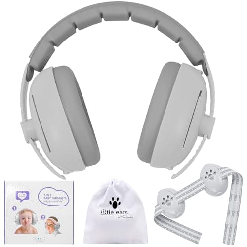 Baby-Gehörschutz 6-12 Monate -Noise Cancellation Kopfhörer für Babies während des Fluges - Ruhe und Konzentration gewähr