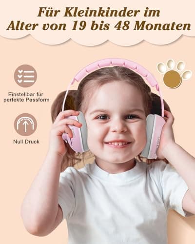 2-in-1 Baby Kopfhörer Lärmschutz für Baby-Gefallen bei Treffen und Flügen
| Baby Gehörschutz Kopfhörer 25dB Lärmschutz