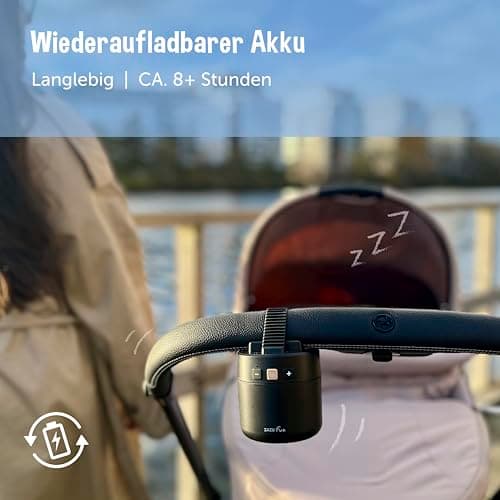 ZAZU ROXY Baby Rocker - Elektrischer Schaukler für Neugeborene mit Weinen-Sensor & Auto-Modus - praktisch, sicher & bequ