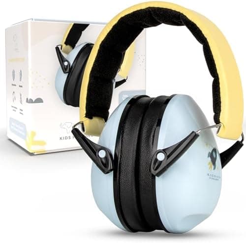 Schallwerk® Kids Gehörschutz Minty Blue - Hochwertiger Lärmschutz für Kindermini-Ohrenschützerideal für Alltags- und Eve