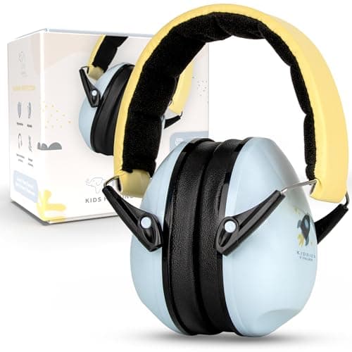 Schallwerk® Kids Gehörschutz Minty Blue - Hochwertiger Lärmschutz für Kindermini-Ohrenschützerideal für Alltags- und Eve