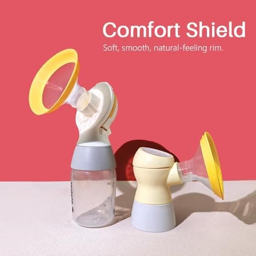 19 mm ovale Flanschschilde kompatibel mit Medela Pumpen - Ersatzteile für Style, Symphony und Swing Maxi