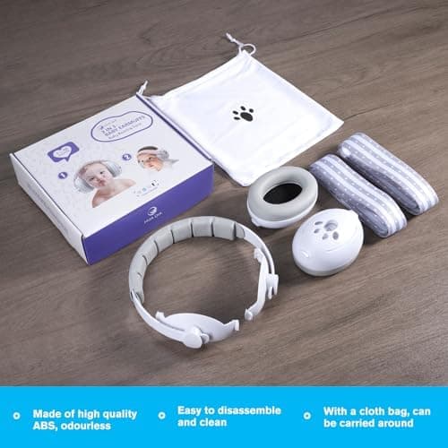 Carehabi 2 in 1 Gehörschutz für Babies und Kinder, Leicht und weich, ideal für den täglichen Gebrauch und unterwegs | Lä