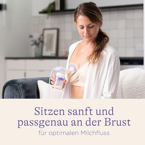 Lansinoh Saugaufsätze Größe S (21 mm), 2 Stück - perfekt für Mama und Baby beim Saugen