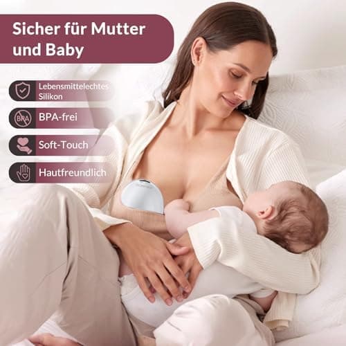Hande Frei BPA-frei Elektrische Milchpumpe Mit 3 Modi Und 9 Stufen Für Tragbarkeit Mit Starke Saugkraft Und Leck-Design