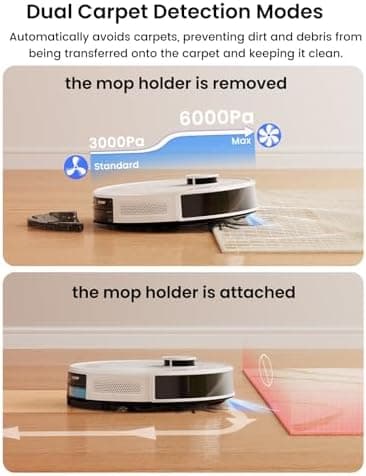 LEFANT M2 Plus Saugroboter mit Laser-Navigation für Präzision und Effizienz, Weiß
| LEFANT M2 Plus Saugroboter mit Mapp