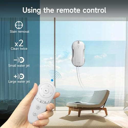 E300A Fensterputzroboter - 6000 Pa Reinigungsmacht für Innen- und Außenfenster
| Intelligenter E300A Fensterputzroboter