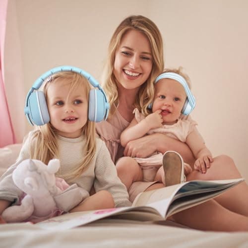 2 in 1 Gehörschutz Baby Verstellbare Kopfhörer mit Lärmschutz für Kinder bis 48 Monate
| Verstellbare Baby Kopfhörer mi