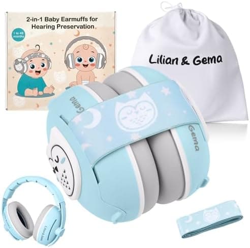 2-in-1 Baby Kopfhörer Lärmschutz für Baby-Gefallen bei Treffen und Flügen
| Baby Gehörschutz Kopfhörer 25dB Lärmschutz