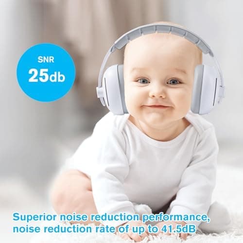 Carehabi 2 in 1 Gehörschutz für Babies und Kinder, Leicht und weich, ideal für den täglichen Gebrauch und unterwegs | Lä