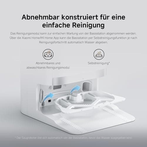 Xiaomi Robot Vacuum X20+ für Haushalte mit großen Flächen - Starkes Saugen bis 280m², LDS-Navigation, 4L Wasserreservoir