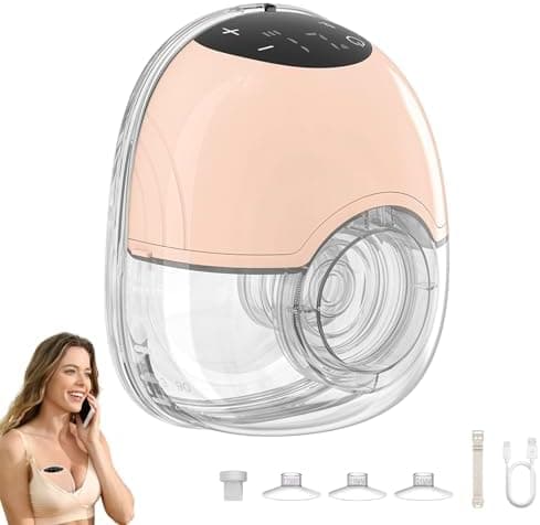 Schmerzlose 2-Stück Elektrische Milchpumpe mit 12 Stufen Handsfreepumpe und 17/19/21MM Flanschen für Mamas während der S
