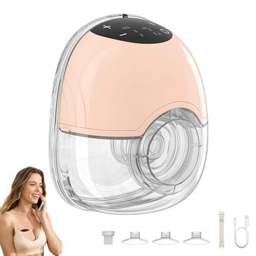 Schmerzlose 2-Stück Elektrische Milchpumpe mit 12 Stufen Handsfreepumpe und 17/19/21MM Flanschen für Mamas während der S
