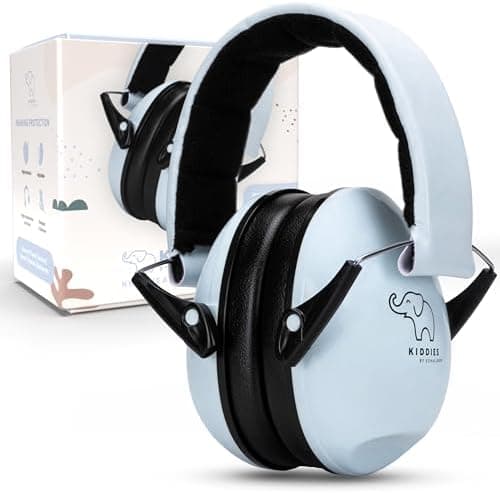 Schallwerk® Kids Gehörschutz Minty Blue - Hochwertiger Lärmschutz für Kindermini-Ohrenschützerideal für Alltags- und Eve