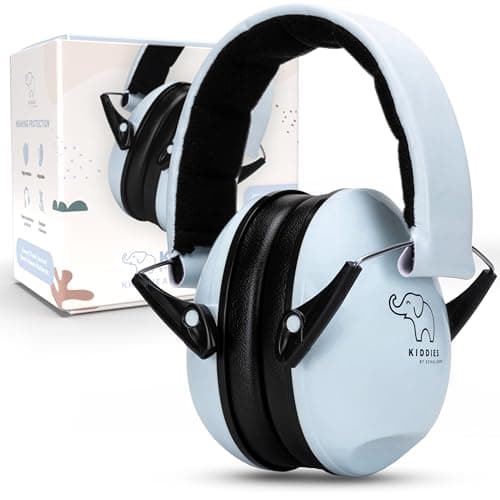Schallwerk® Kids Gehörschutz Minty Blue - Hochwertiger Lärmschutz für Kindermini-Ohrenschützerideal für Alltags- und Eve