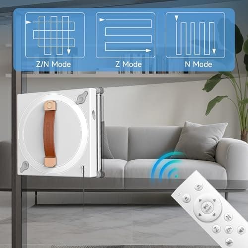 Fensterputzroboter 5000Pa Intelligente Pfadplanung
| Fensterputzroboter 5000Pa Mehrfachschutz Reinigung
| Fensterputzro