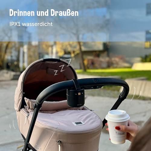 ZAZU ROXY Baby Rocker - Elektrischer Schaukler für Neugeborene mit Weinen-Sensor & Auto-Modus - praktisch, sicher & bequ