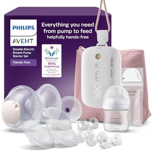Philips AVENT Hands-free elektronische Einzelmilchpumpe für Mütter mit GreenCircle Certifizierung