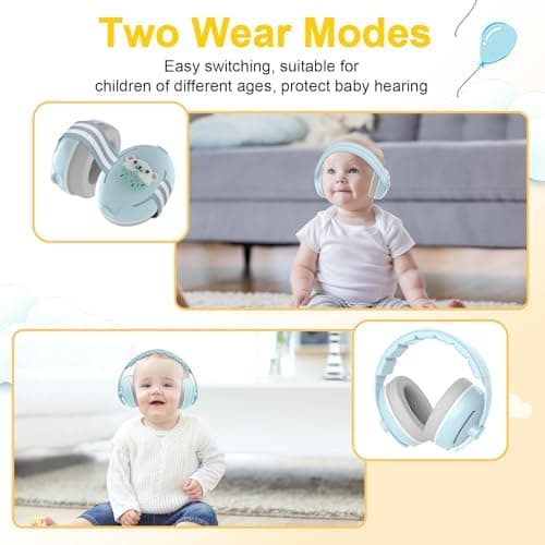 Robofun Gehörschutz Baby Kopfhörer 2-in-1 Lärmsgestaltung
| Robofun Verstellbarer Baby Kopfhörer Mit Lärmschutz
| Robof