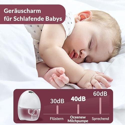 Hande Frei BPA-frei Elektrische Milchpumpe Mit 3 Modi Und 9 Stufen Für Tragbarkeit Mit Starke Saugkraft Und Leck-Design