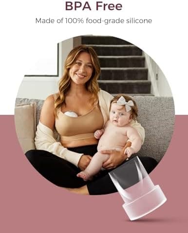 Momcozy M5 Entenschnabelventile, Ersatzteile für Milchpumpe M5, Hochwertige Entenschnabelventile für Mamas